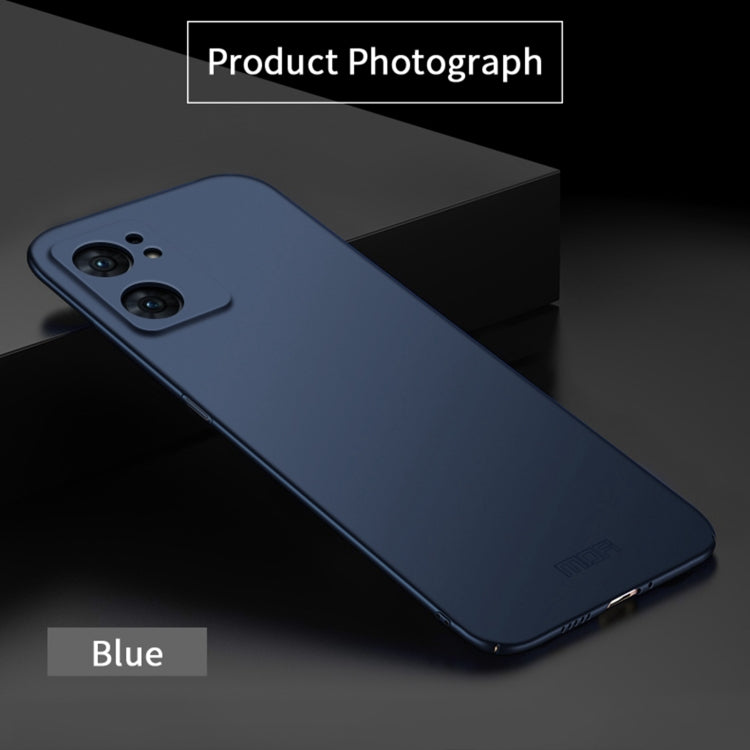 For OPPO Reno7 SE MOFI Frosted PC Ultra-thin Hard Case(Blue) - free shipping - PMC TechLife - Order now!