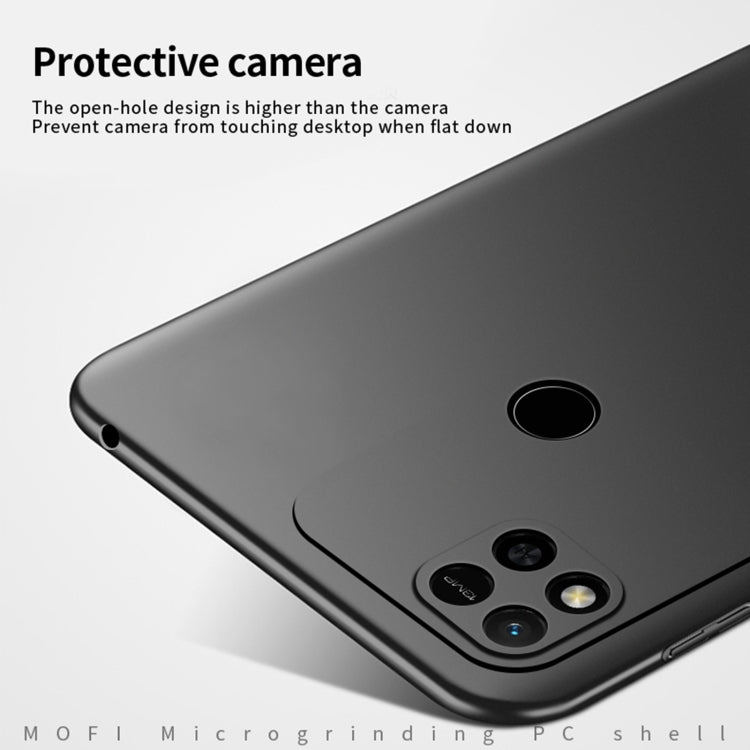 For Xiaomi Redmi 10A MOFI Frosted PC Ultra-thin Hard Case(Blue) - Xiaomi Cases by MOFI | Online Shopping South Africa | PMC TechLife | Buy Now Pay Later Mobicred