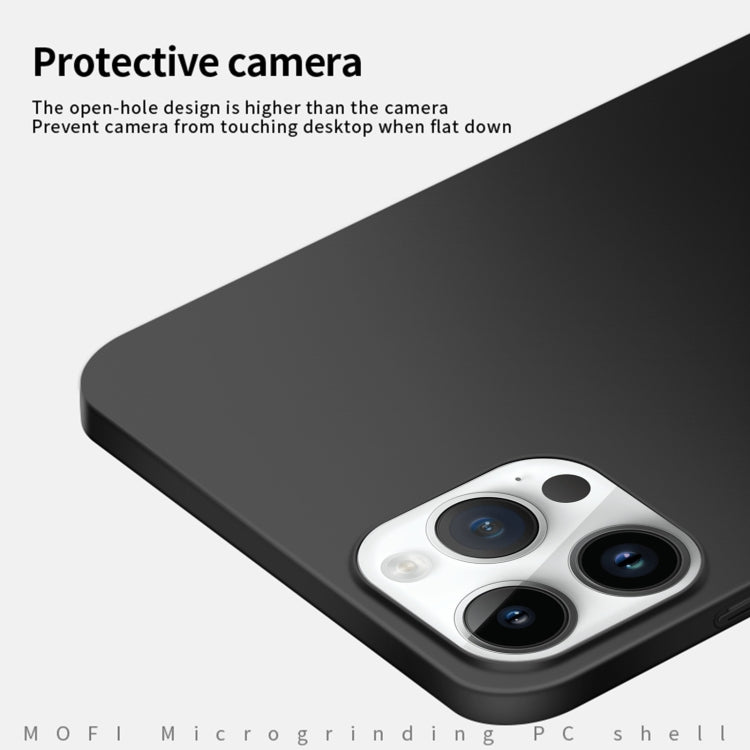For iPhone 14 Pro Max MOFI Frosted PC Ultra-thin Hard Case (Gold) - iPhone 14 Pro Max Cases by MOFI | Online Shopping South Africa | PMC TechLife