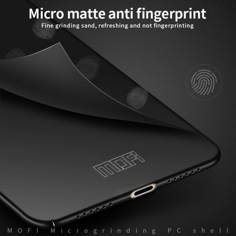 For iPhone SE 2022 / 2020 MOFI Frosted PC Ultra-thin Hard Case(Gold) - free shipping - PMC TechLife - Order now!