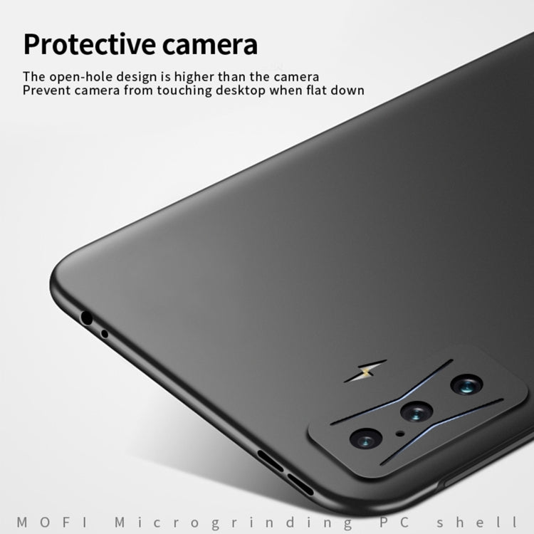 For Xiaomi Redmi K50 Gaming MOFI Frosted PC Ultra-thin Hard Case(Gold) - Xiaomi Cases by MOFI | Online Shopping South Africa | PMC TechLife | Buy Now Pay Later Mobicred