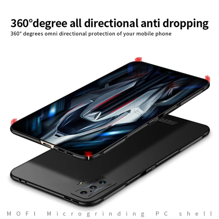 For Xiaomi Redmi K50 Gaming MOFI Frosted PC Ultra-thin Hard Case(Gold) - Xiaomi Cases by MOFI | Online Shopping South Africa | PMC TechLife | Buy Now Pay Later Mobicred