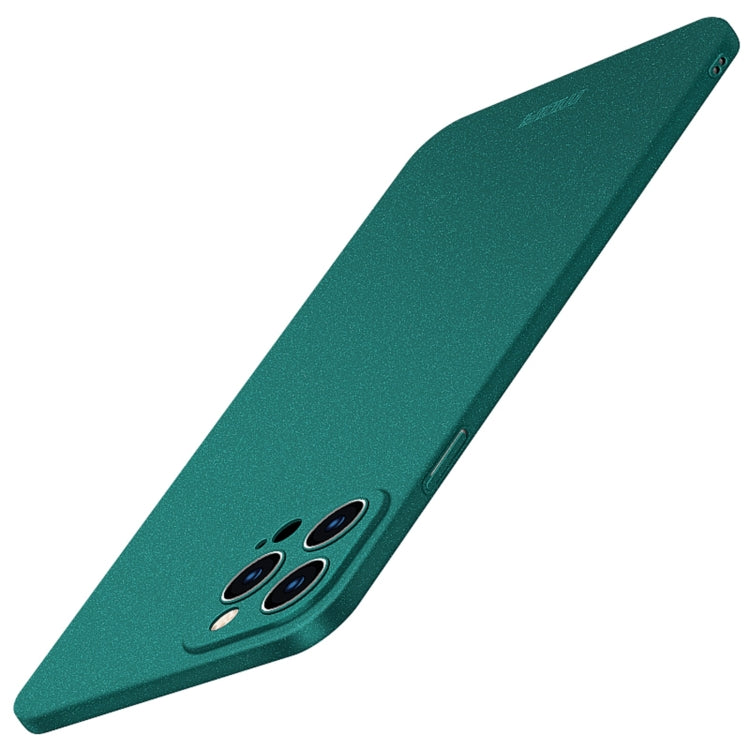 For iPhone 14 Pro Max MOFI Fandun Series Frosted PC Ultra-thin Phone Case(Green) - iPhone 14 Pro Max Cases by MOFI | Online Shopping South Africa | PMC TechLife | Buy Now Pay Later Mobicred