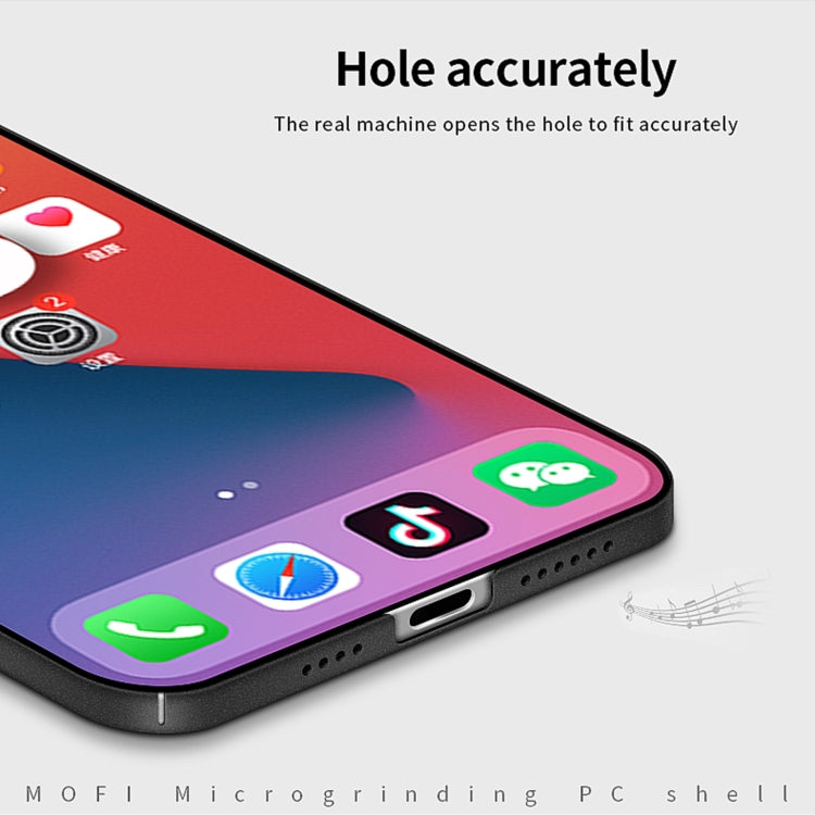 For iPhone 14 Pro Max MOFI Fandun Series Frosted PC Ultra-thin Phone Case(Red) - free shipping - PMC TechLife - Order now!