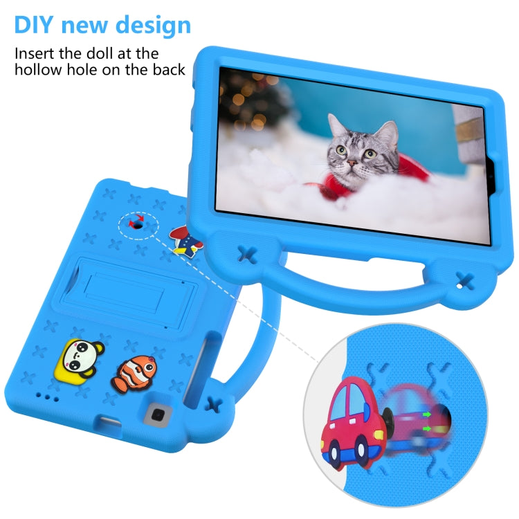 For Huawei MediaPad M3 Lite 8.0 Handle Kickstand Children EVA Shockproof Tablet Case(Sky Blue) - Huawei by PMC TechLife | Online Shopping South Africa | PMC TechLife | Buy Now Pay Later Mobicred