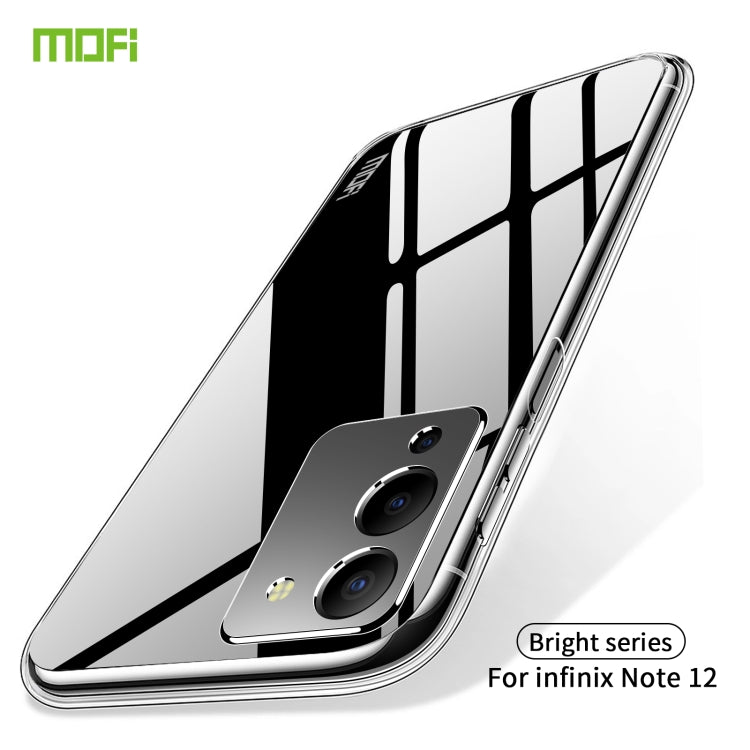 For Infinix Note 12 / G96 MOFI Ming Series Ultra-thin TPU Phone Case(Transparent) - Infinix Cases by MOFI | Online Shopping South Africa | PMC TechLife