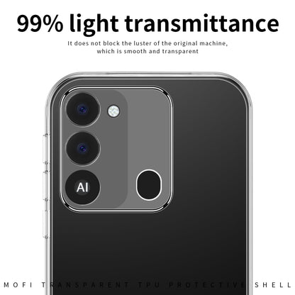 For Tecno Spark GO 2022 MOFI Ming Series Ultra-thin TPU Phone Case(Transparent) - Tecno Cases by MOFI | Online Shopping South Africa | PMC Jewellery