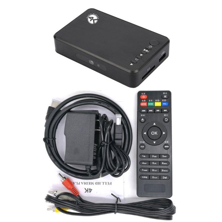 X16 4K Media Player Horizontal And Vertical Screen Video Advertising AD Player, Auto Looping Playback(EU Plug) - Multimedia Player by PMC TechLife | Online Shopping South Africa | PMC TechLife | Buy Now Pay Later Mobicred