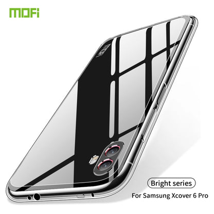 For Samsung Galaxy Xcover6 Pro MOFI Ming Series Ultra-thin TPU Phone Case(Transparent) - Galaxy Phone Cases by MOFI | Online Shopping South Africa | PMC Jewellery