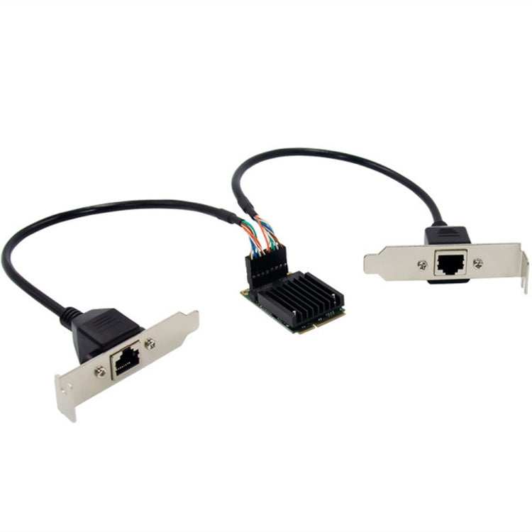 ST7251 MiniPCIE I350 Dual RJ45 Ports Server NIC 82583V - USB Network Adapter by PMC Jewellery | Online Shopping South Africa | PMC Jewellery | Buy Now Pay Later Mobicred