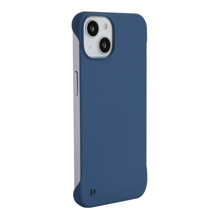For iPhone 14 ENKAY Matte Frameless PC Phone Case(Dark Blue) - free shipping - PMC Jewellery - Order now!