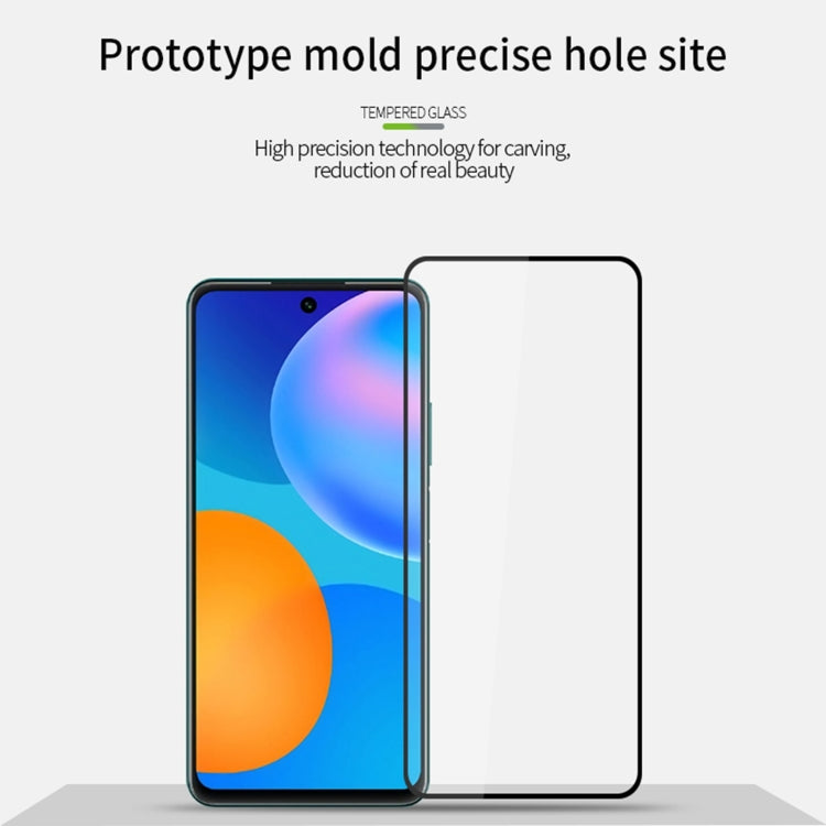For Huawei Mate 50 MOFI 9H 2.5D Full Screen Tempered Glass Film(Black) - Huawei Tempered Glass by MOFI | Online Shopping South Africa | PMC TechLife | Buy Now Pay Later Mobicred