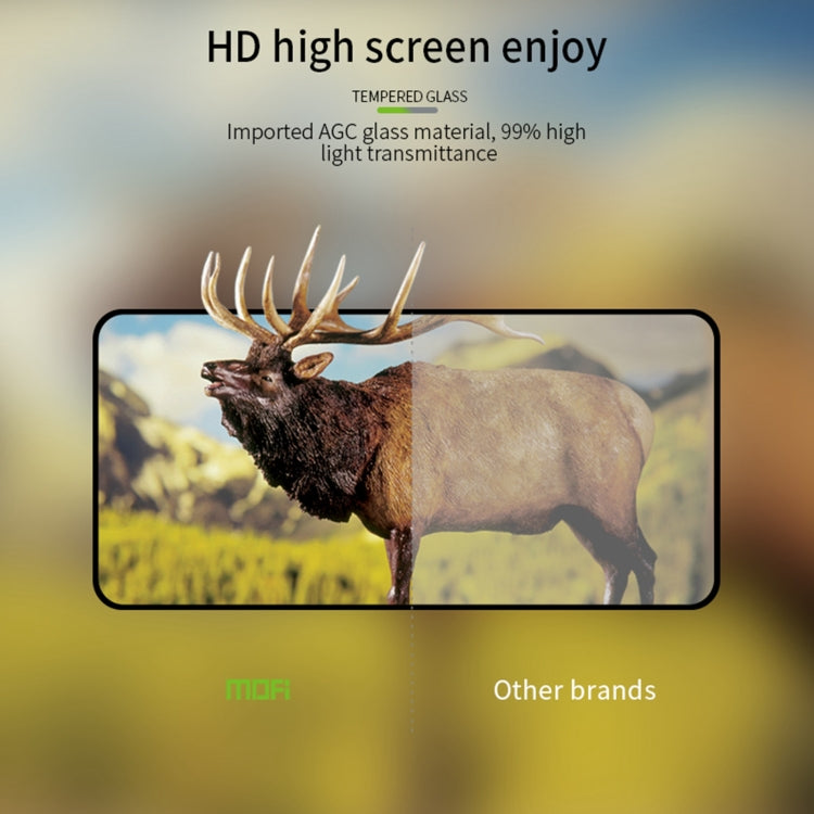 For Huawei Mate 50 MOFI 9H 2.5D Full Screen Tempered Glass Film(Black) - Huawei Tempered Glass by MOFI | Online Shopping South Africa | PMC TechLife | Buy Now Pay Later Mobicred