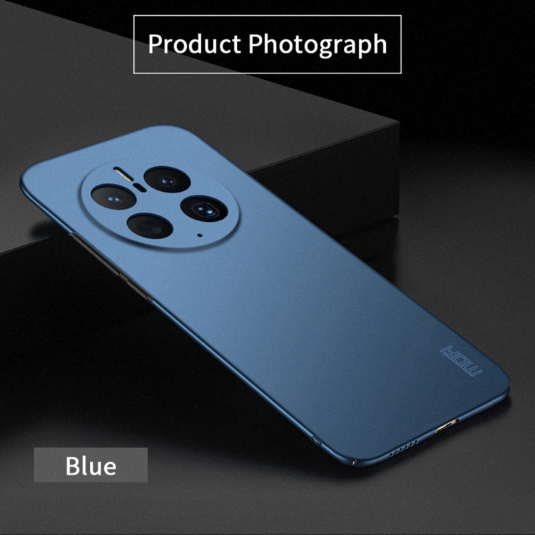 For Huawei Mate 50 Pro MOFI Fandun Series Frosted Ultra-thin PC Hard Phone Case(Blue) - Huawei Cases by MOFI | Online Shopping South Africa | PMC Jewellery