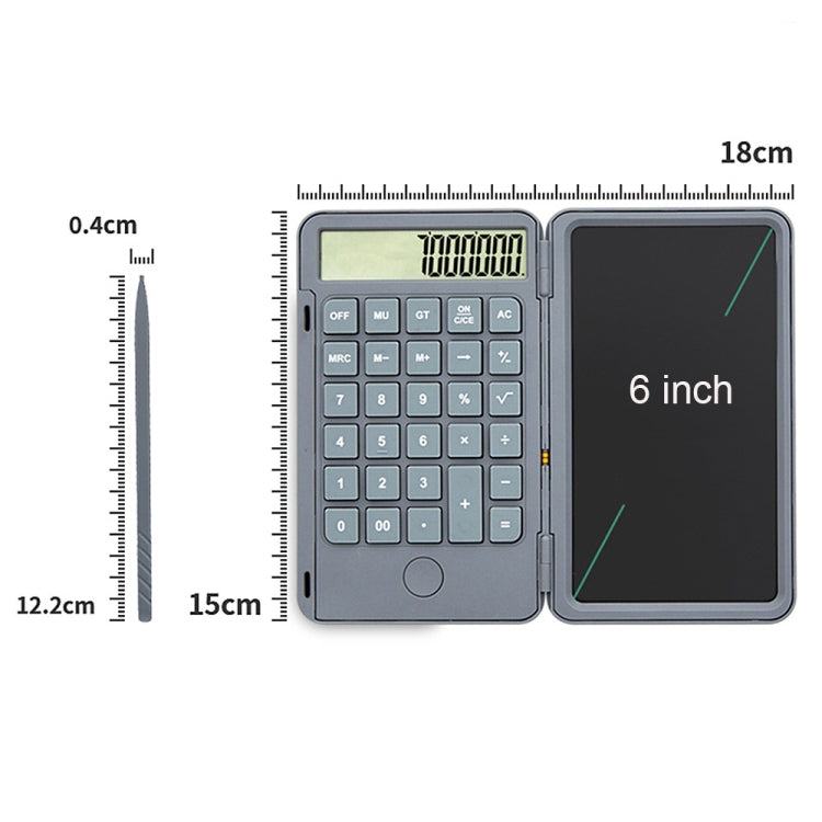 HYD-65101 6 Inch Computer LCD Writing Board -  by PMC Jewellery | Online Shopping South Africa | PMC Jewellery | Buy Now Pay Later Mobicred