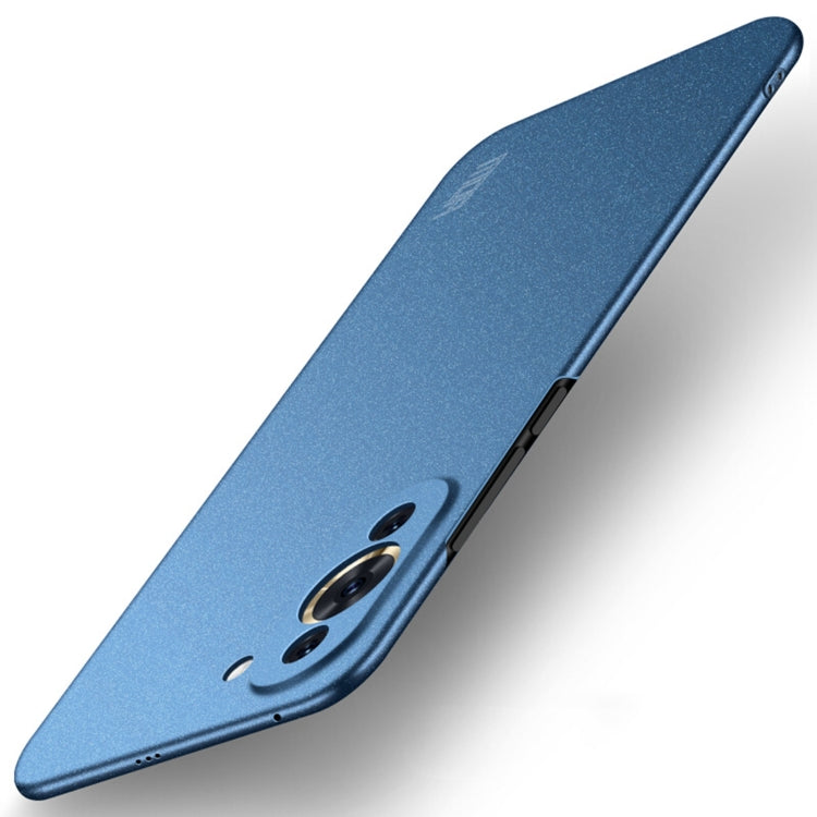 For Huawei Nova 10 Pro MOFI Fandun Series Frosted PC Ultra-thin Phone Case(Blue) - Huawei Cases by MOFI | Online Shopping South Africa | PMC Jewellery