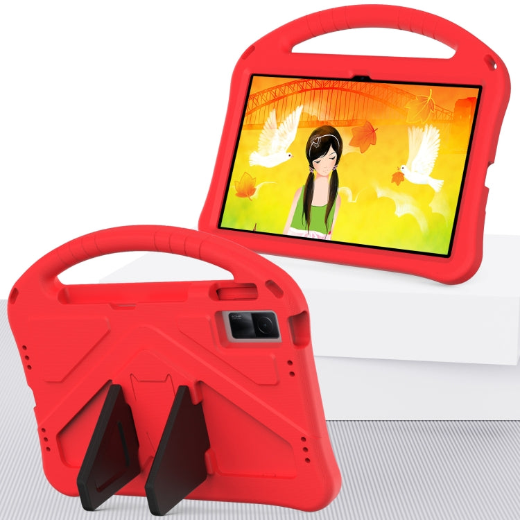 For OPPO Pad Air 10.36  2022 EVA Shockproof Tablet Case with Holder(Red) - OPPO by PMC TechLife | Online Shopping South Africa | PMC TechLife | Buy Now Pay Later Mobicred