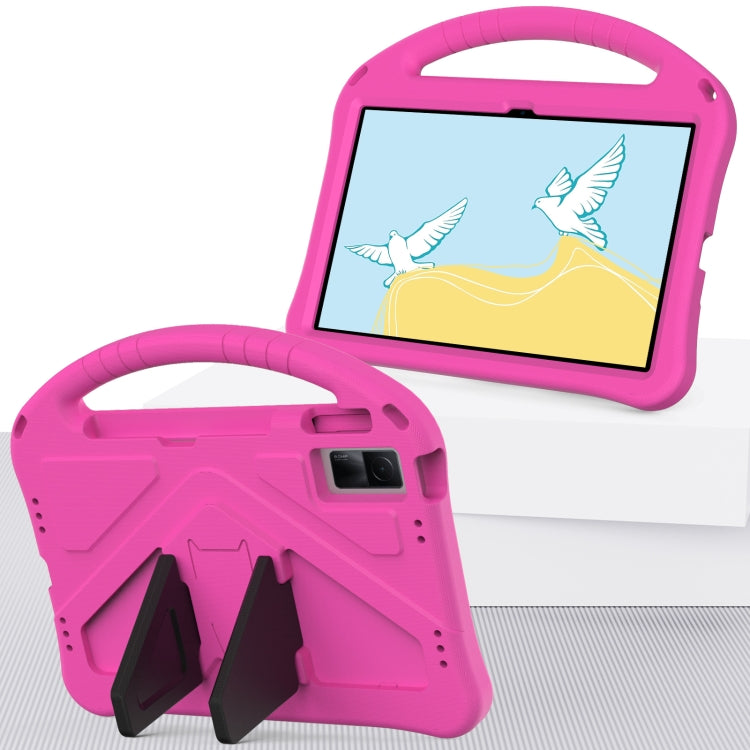 For Huawei Matepad 10.4 2022 EVA Shockproof Tablet Case with Holder(Rose Red) - Huawei Cases by PMC TechLife | Online Shopping South Africa | PMC TechLife | Buy Now Pay Later Mobicred