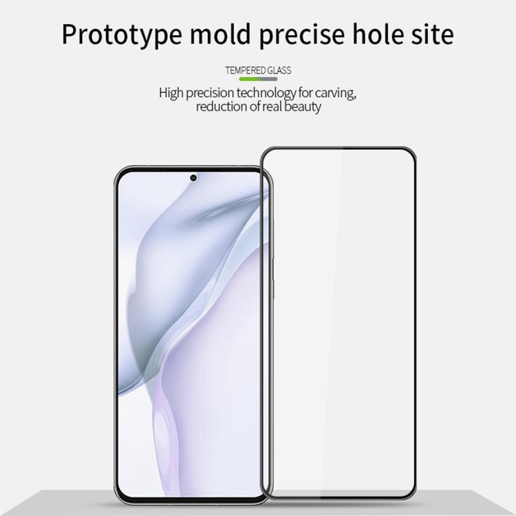 For Honor 80 GT MOFI 9H 3D Explosion-proof Curved Screen Tempered Glass Film(Black) - Honor Tempered Glass by MOFI | Online Shopping South Africa | PMC TechLife | Buy Now Pay Later Mobicred