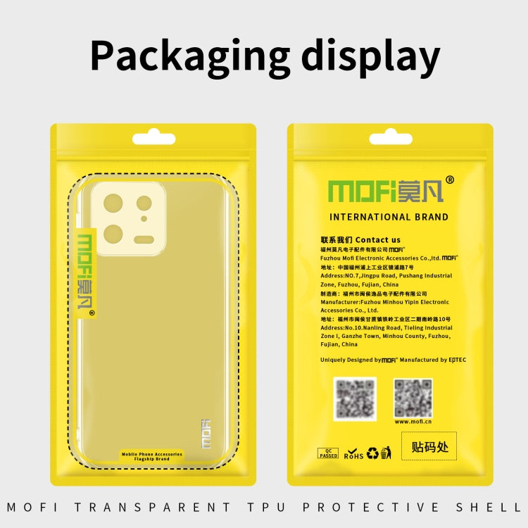 For Samsung Galaxy A04e MOFI Ming Series Ultra-thin TPU Phone Case(Transparent) - Galaxy Phone Cases by MOFI | Online Shopping South Africa | PMC TechLife