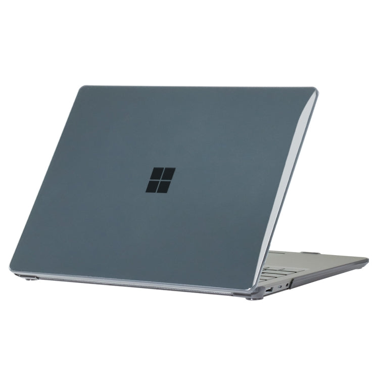 For Microsoft Surface Laptop Go 1/2 12.4 1943/2013 ENKAY Hat-Prince Shockproof Crystal Hard Case(Black) - free shipping - PMC Jewellery - Order now!