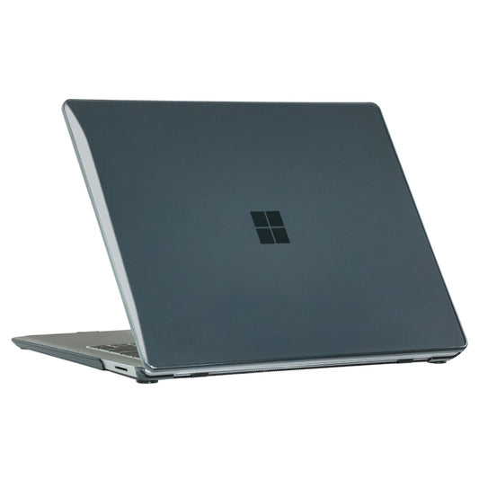 For Microsoft Surface Laptop 2/3/4/5 13.5 Cloth 1769/1867/1958/1950 ENKAY Hat-Prince Shockproof Crystal Hard Case(Black) - Microsoft by ENKAY | Online Shopping South Africa | PMC Jewellery | Buy Now Pay Later Mobicred