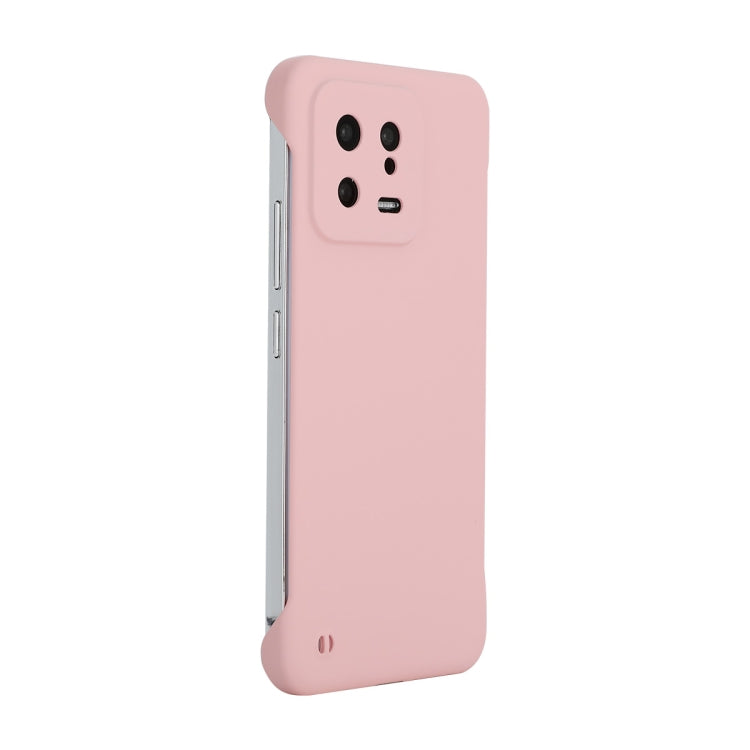 For Xiaomi 13 ENKAY Hat-Prince Matte Frameless Hard PC Phone Case(Pink) - Xiaomi Cases by ENKAY | Online Shopping South Africa | PMC Jewellery | Buy Now Pay Later Mobicred
