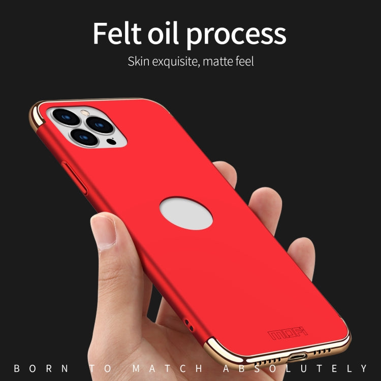 For iPhone 14 Pro Max MOFI Yatun Series 3 in 1 Stitching PC Phone Case(Red) - iPhone 14 Pro Max Cases by MOFI | Online Shopping South Africa | PMC TechLife