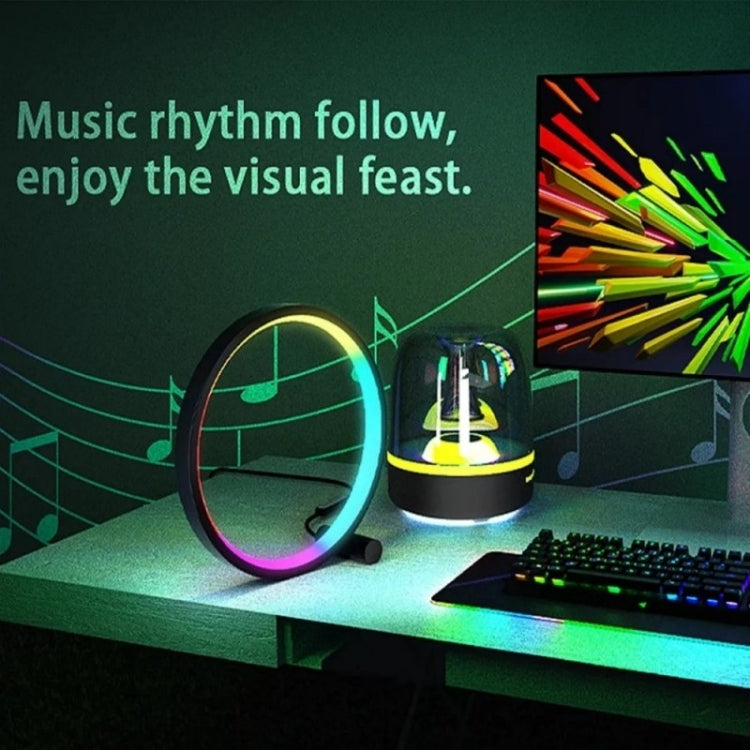 SAL052 BT APP Control Smart LED Night Light RGB Desktop Atmosphere Desk Lamp - Novelty Lighting by PMC TechLife | Online Shopping South Africa | PMC TechLife | Buy Now Pay Later Mobicred