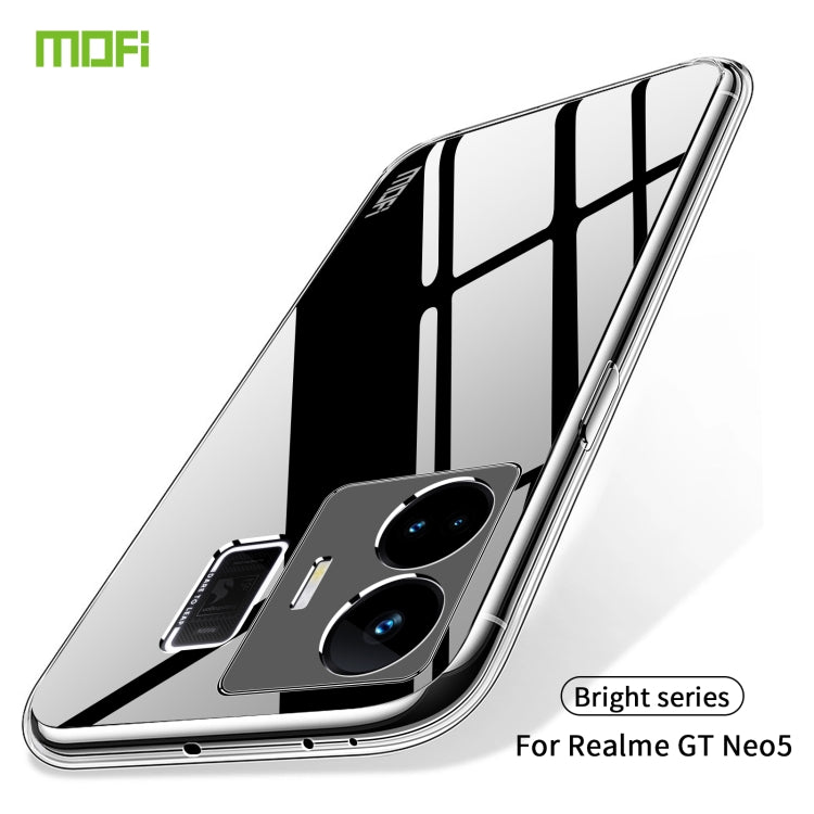 For Realme GT Neo5 MOFI Ming Series Ultra-thin TPU Phone Case(Transparent) - Realme Cases by MOFI | Online Shopping South Africa | PMC Jewellery