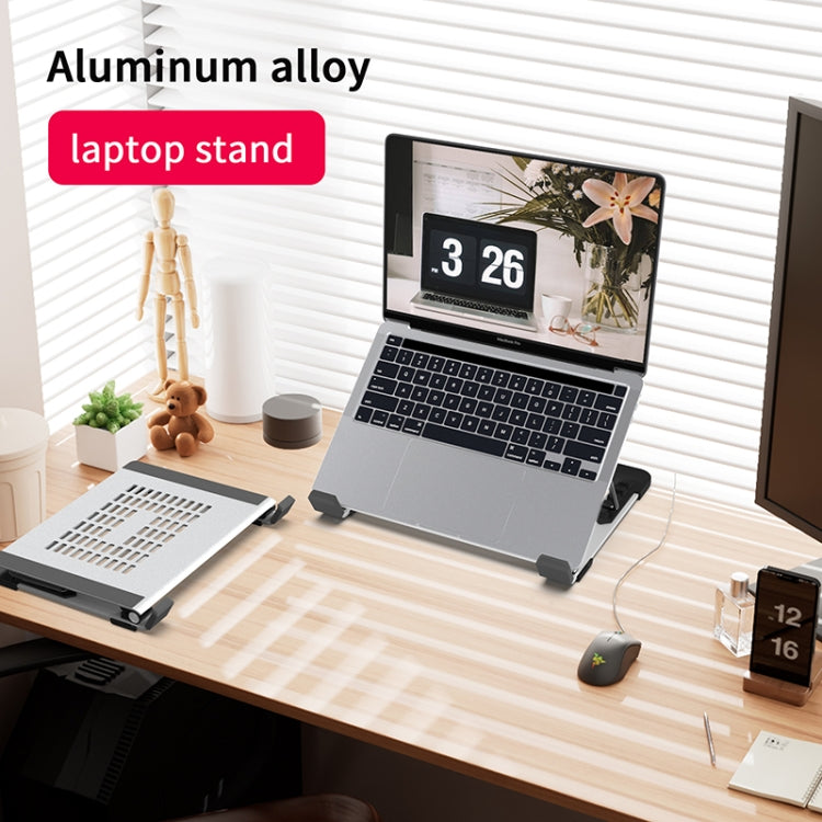 P2 Laptop Mount Vertical 5 Levels Riser Desk Computer Stand - Laptop Stand by PMC Jewellery | Online Shopping South Africa | PMC Jewellery | Buy Now Pay Later Mobicred