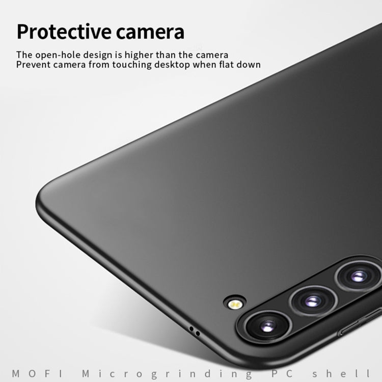 For Samsung Galaxy S24 FE 5G MOFI Frosted PC Ultra-thin Hard Phone Case(Black) - Galaxy S24 FE 5G Cases by MOFI | Online Shopping South Africa | PMC Jewellery | Buy Now Pay Later Mobicred