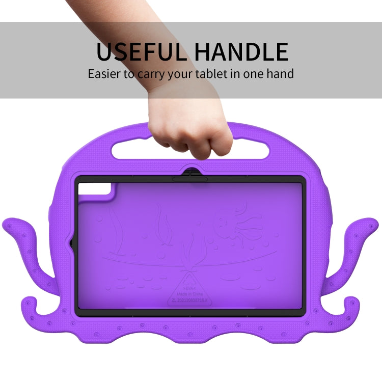 For Lenovo M10 Plus TB-X606 10.3 Octopus Style EVA PC Tablet Case(Purple) - Lenovo by PMC TechLife | Online Shopping South Africa | PMC TechLife | Buy Now Pay Later Mobicred