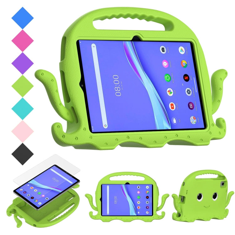 For Lenovo M10 Plus TB-X606 10.3 Octopus Style EVA PC Tablet Case(Grass Green) - Lenovo by PMC TechLife | Online Shopping South Africa | PMC TechLife | Buy Now Pay Later Mobicred