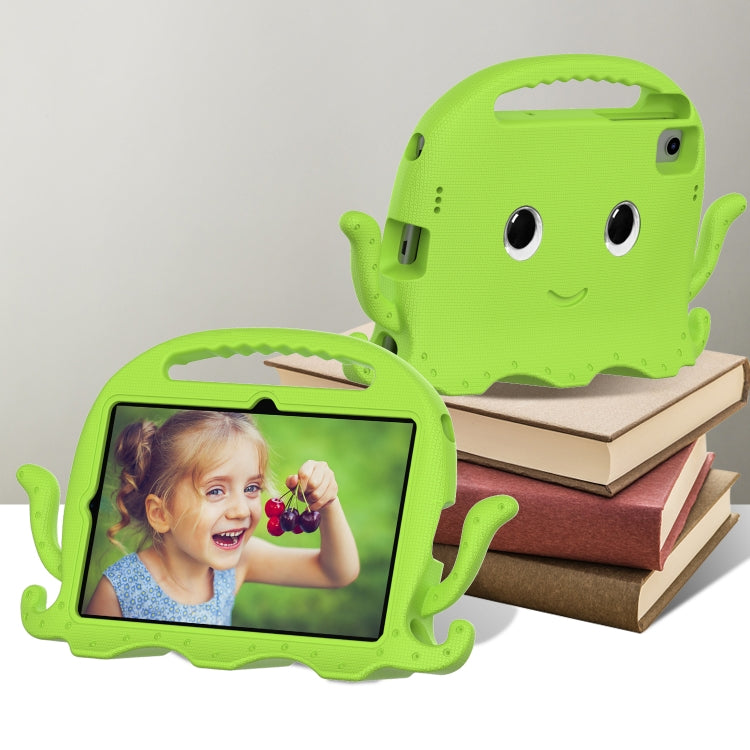 For Lenovo M10 Plus TB-X606 10.3 Octopus Style EVA PC Tablet Case(Grass Green) - Lenovo by PMC TechLife | Online Shopping South Africa | PMC TechLife | Buy Now Pay Later Mobicred