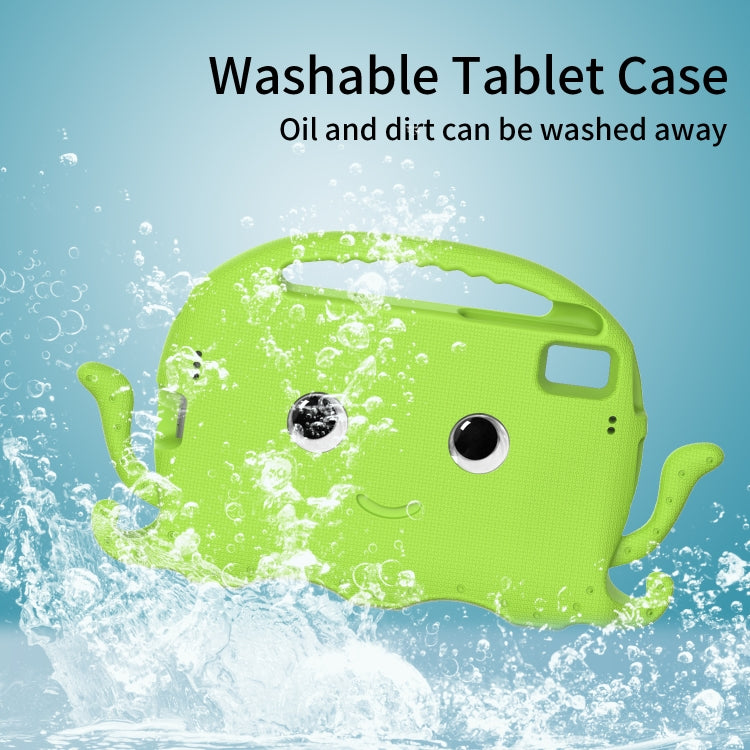 For Lenovo M10 Plus TB-X606 10.3 Octopus Style EVA PC Tablet Case(Grass Green) - Lenovo by PMC TechLife | Online Shopping South Africa | PMC TechLife | Buy Now Pay Later Mobicred