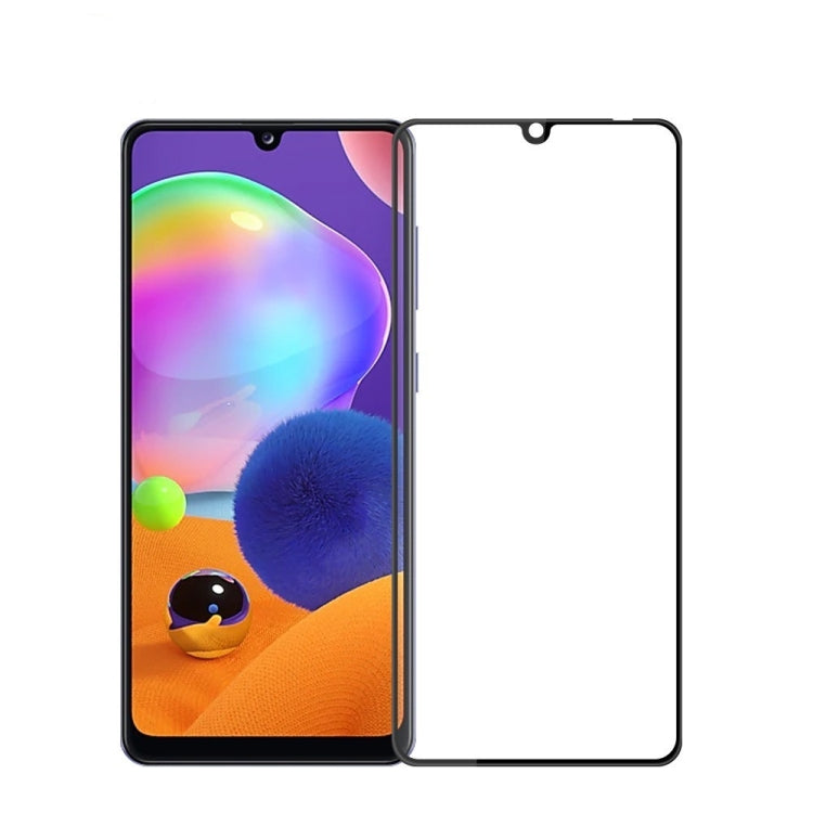 For Samsung Galaxy A05  MOFI 9H 3D Explosion-proof Curved Screen Tempered Glass Film(Black) - Galaxy Tempered Glass by MOFI | Online Shopping South Africa | PMC TechLife | Buy Now Pay Later Mobicred