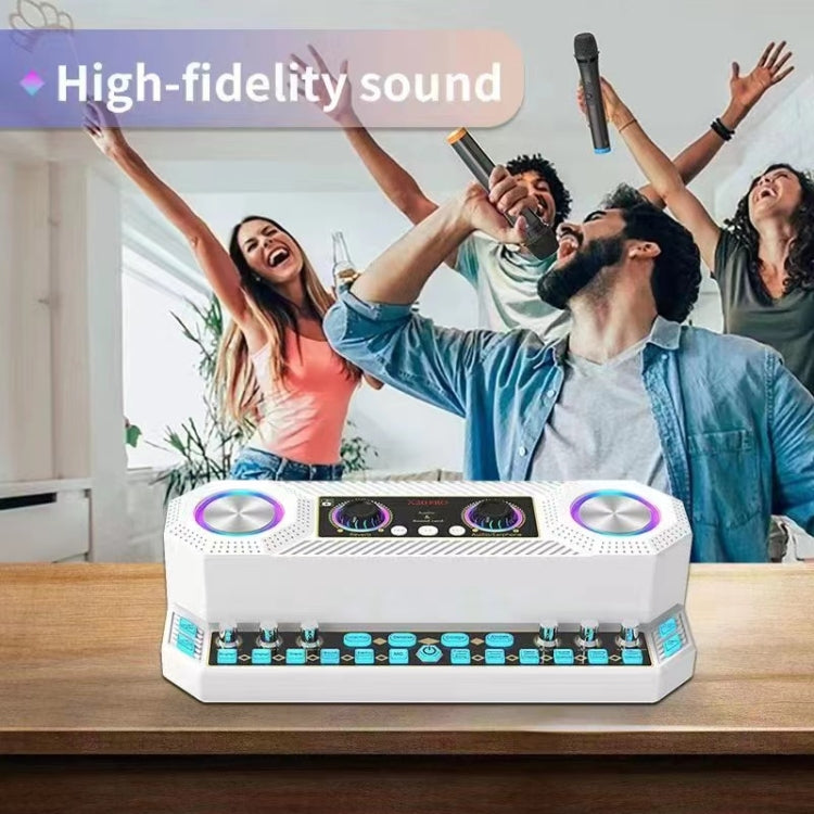 X20 Multifunction Singing Sound Card Audio Machine Square Dance Karaoke Wireless Bluetooth Speaker - Live Sound Effects Processors by PMC TechLife | Online Shopping South Africa | PMC TechLife | Buy Now Pay Later Mobicred