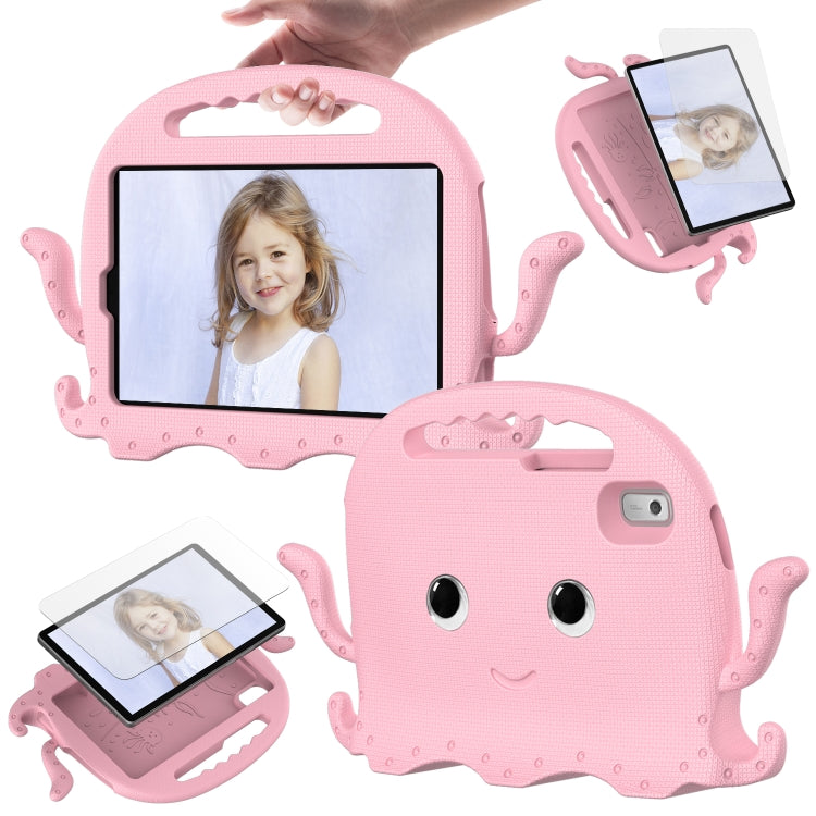 For Lenovo Tab M9 2023 Octopus Style EVA Hybrid PC Shockproof Tablet Case with Strap(Pink) - Lenovo by PMC TechLife | Online Shopping South Africa | PMC TechLife | Buy Now Pay Later Mobicred