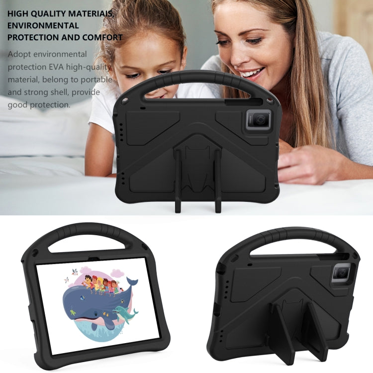 For TCL Tab 10 Gen2 10.36 2023 EVA Shockproof Tablet Case with Holder(Black) - Others by PMC TechLife | Online Shopping South Africa | PMC TechLife | Buy Now Pay Later Mobicred