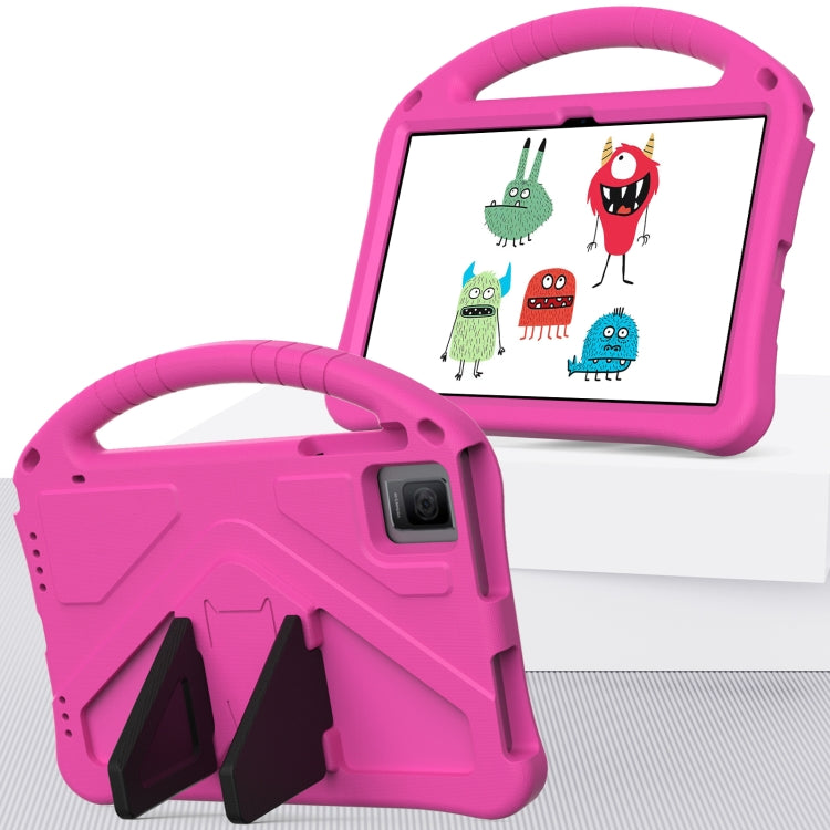 For TCL Tab 10 Gen2 10.36 2023 EVA Shockproof Tablet Case with Holder(Rose Red) - Others by PMC TechLife | Online Shopping South Africa | PMC TechLife | Buy Now Pay Later Mobicred