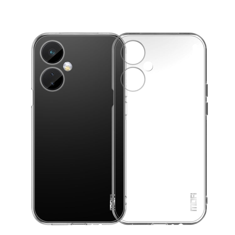 For OnePlus Nord CE 3 MOFI Ming Series Ultra-thin TPU Phone Case(Transparent) - OnePlus Cases by MOFI | Online Shopping South Africa | PMC Jewellery