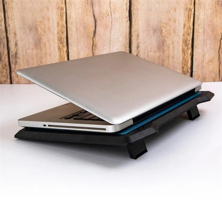 S200 Dual Silent Cooling Fan Portable Slim Notebook Cooling Pad for Laptop(Blue) - Cooling Pads by PMC Jewellery | Online Shopping South Africa | PMC Jewellery | Buy Now Pay Later Mobicred