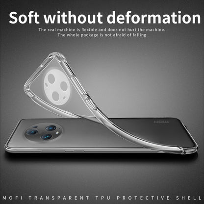 For Honor Magic5 Pro MOFI Ming Series Ultra-thin TPU Phone Case(Transparent) - Honor Cases by MOFI | Online Shopping South Africa | PMC Jewellery