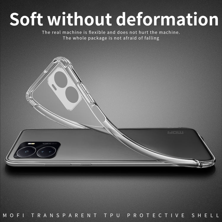 For vivo iQOO Z7 MOFI Ming Series Ultra-thin TPU Phone Case(Transparent) - vivo Cases by MOFI | Online Shopping South Africa | PMC Jewellery