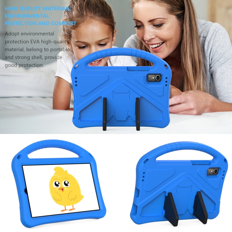 For Lenovo Tab M9 TB-310FU 2023 EVA Shockproof Tablet Case with Holder(Blue) - Lenovo by PMC TechLife | Online Shopping South Africa | PMC TechLife | Buy Now Pay Later Mobicred