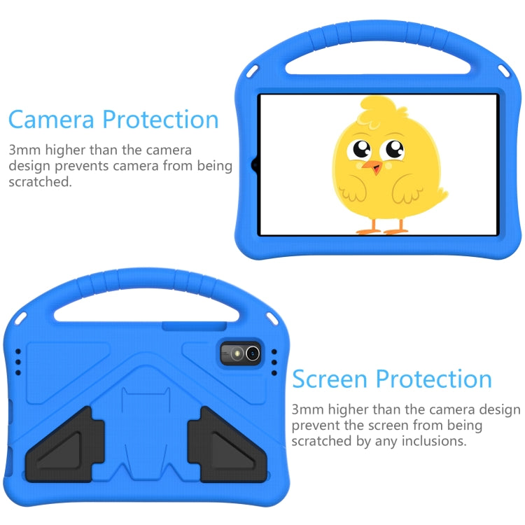 For Lenovo Tab M9 TB-310FU 2023 EVA Shockproof Tablet Case with Holder(Blue) - Lenovo by PMC TechLife | Online Shopping South Africa | PMC TechLife | Buy Now Pay Later Mobicred