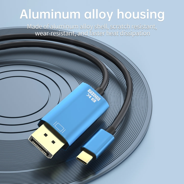 V175B Suitable for TV Projector Display Type-C to DP 8K Same Screen Line - Cable by PMC Jewellery | Online Shopping South Africa | PMC Jewellery | Buy Now Pay Later Mobicred