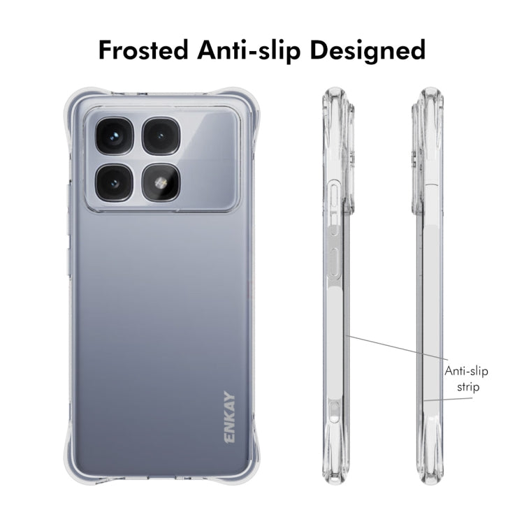 For Redmi K70 Ultra ENKAY Hat-Prince Transparent TPU Shockproof Phone Case - Xiaomi Cases by ENKAY | Online Shopping South Africa | PMC Jewellery | Buy Now Pay Later Mobicred