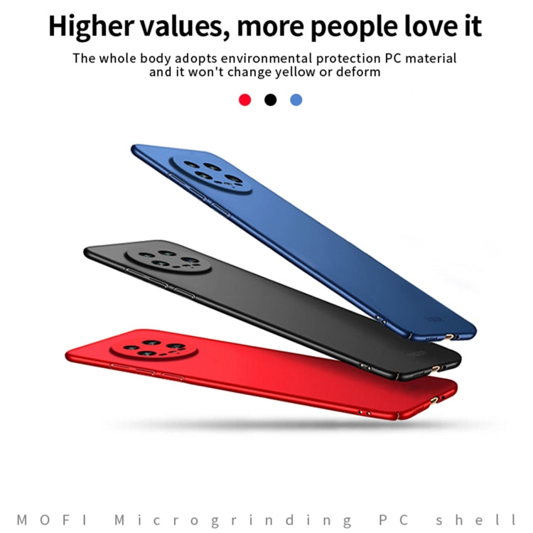 For Xiaomi 14 Ultra MOFI Micro-Frosted PC Ultra-thin Hard Phone Case(Blue) - 14 Ultra Cases by MOFI | Online Shopping South Africa | PMC TechLife | Buy Now Pay Later Mobicred
